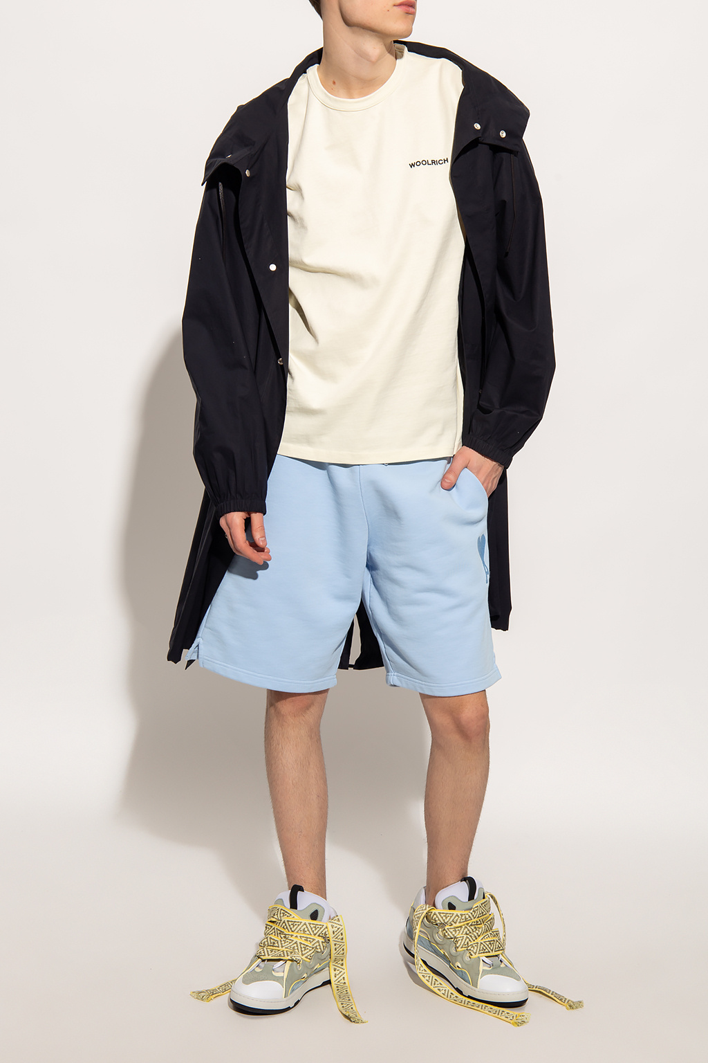 Light blue Klättermusen pull Shorts Heidrun 2.0 Ami Alexandre